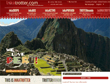 Tablet Screenshot of inkatrotter.com